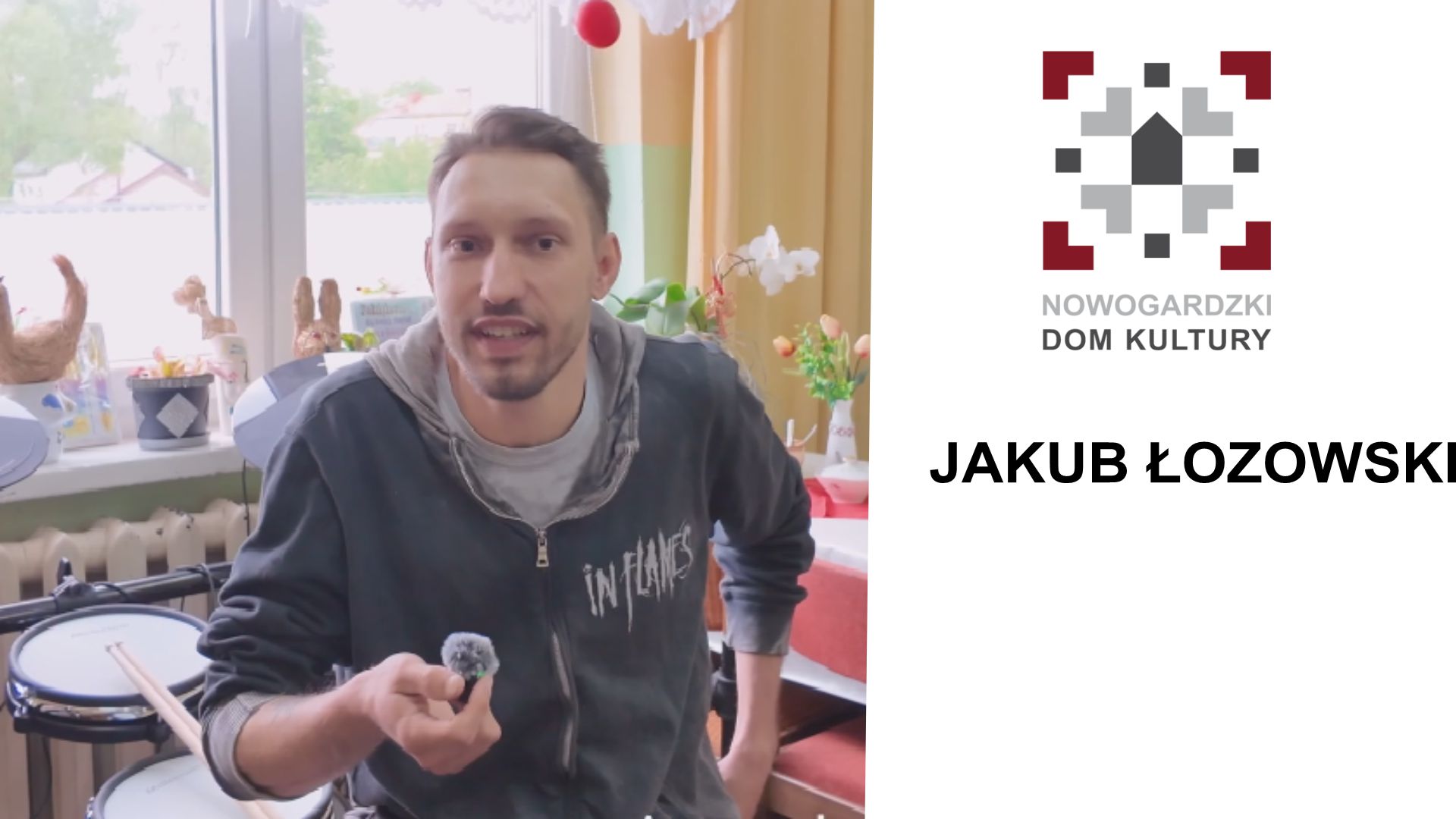 Zaproszenie na zajęcia nauki gry na instrumentach | Jakub Łozowski